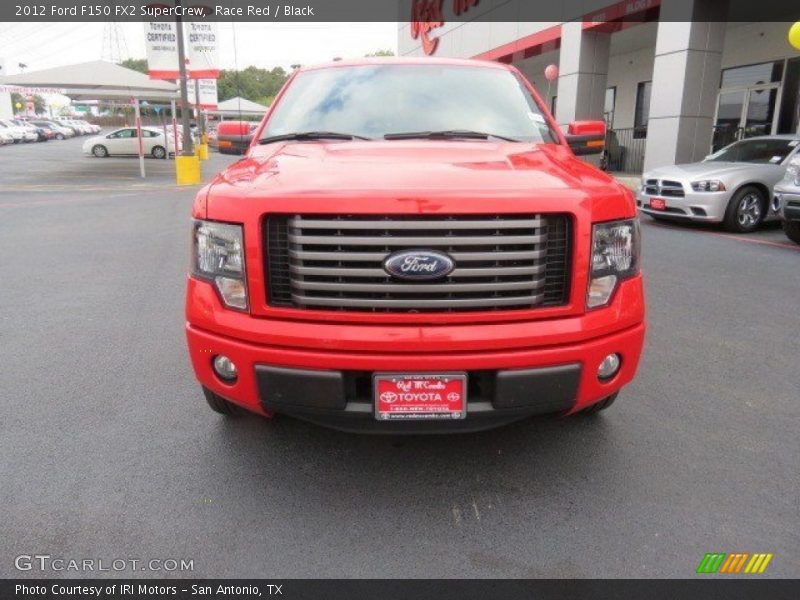 Race Red / Black 2012 Ford F150 FX2 SuperCrew