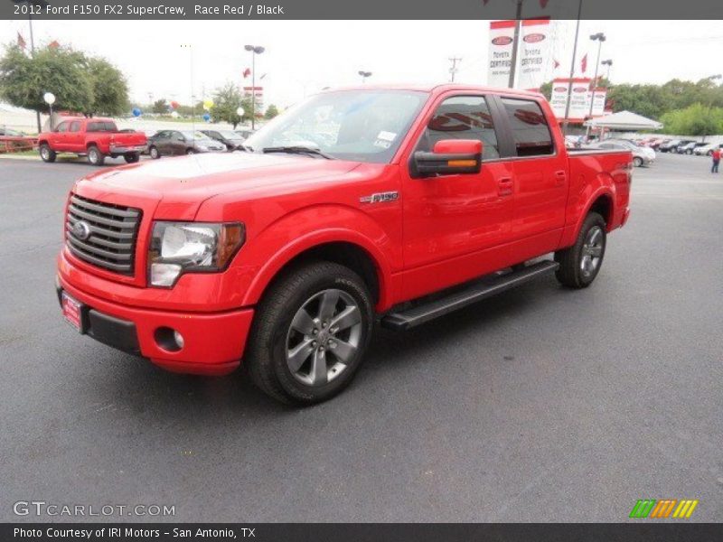 Race Red / Black 2012 Ford F150 FX2 SuperCrew