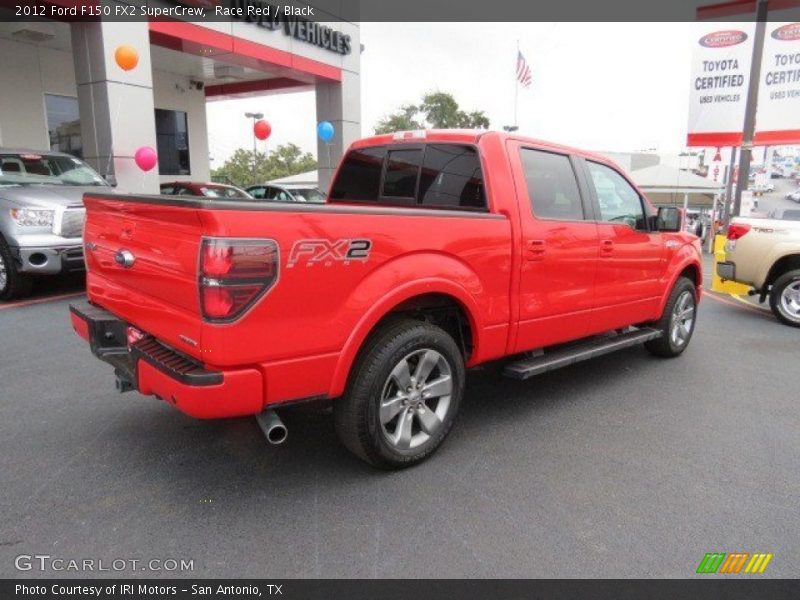 Race Red / Black 2012 Ford F150 FX2 SuperCrew