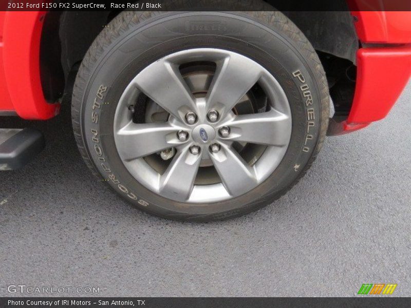 Race Red / Black 2012 Ford F150 FX2 SuperCrew