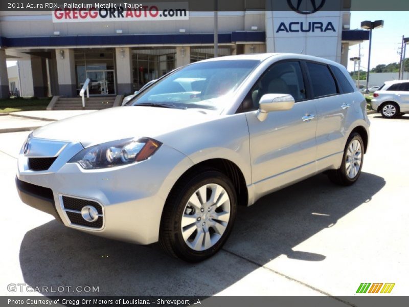 Palladium Metallic / Taupe 2011 Acura RDX