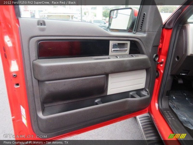 Race Red / Black 2012 Ford F150 FX2 SuperCrew