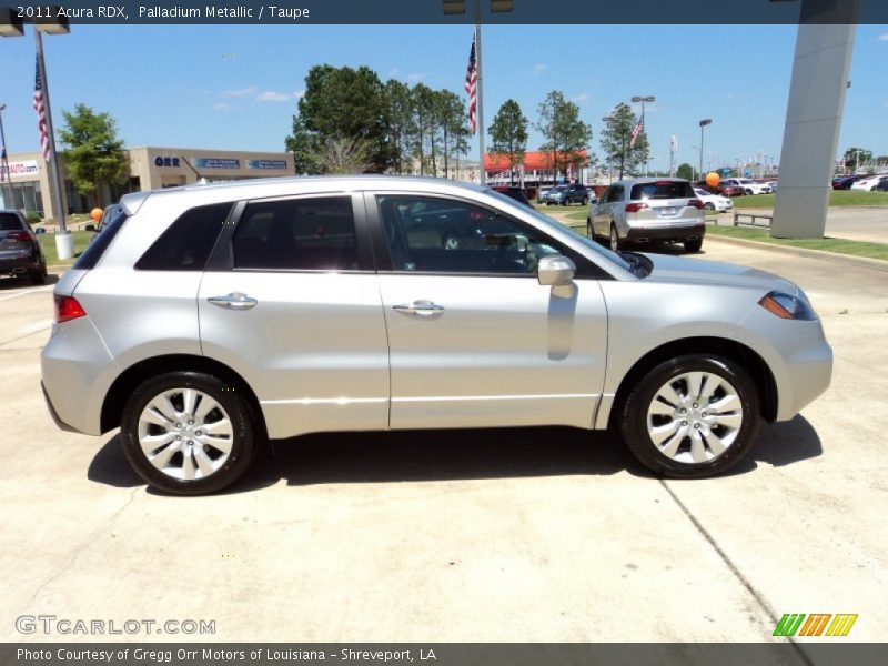 Palladium Metallic / Taupe 2011 Acura RDX