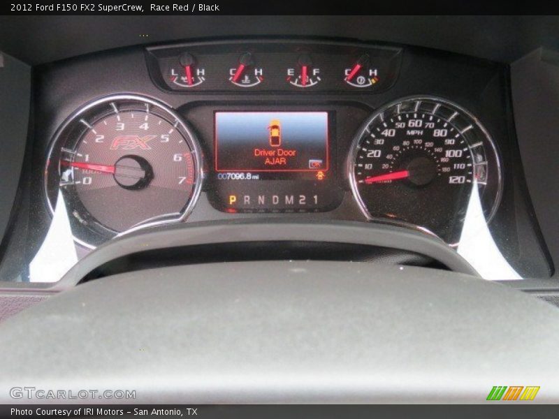 Race Red / Black 2012 Ford F150 FX2 SuperCrew