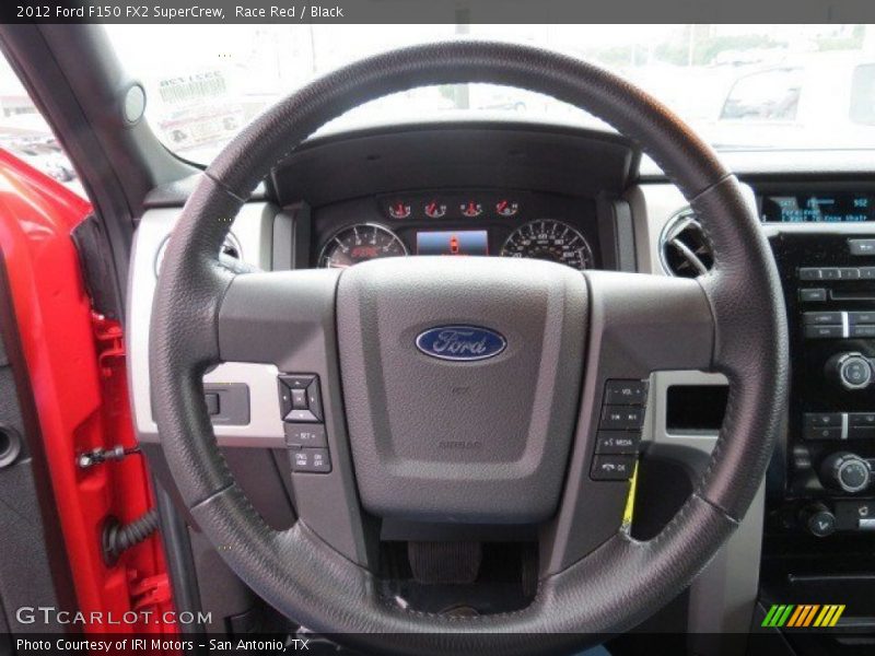 Race Red / Black 2012 Ford F150 FX2 SuperCrew