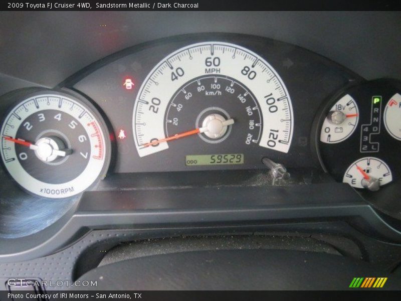  2009 FJ Cruiser 4WD 4WD Gauges