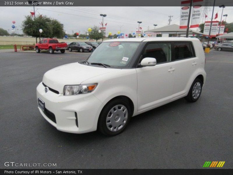 Super White / Dark Gray 2012 Scion xB