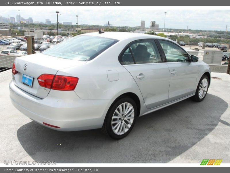 Reflex Silver Metallic / Titan Black 2013 Volkswagen Jetta TDI Sedan
