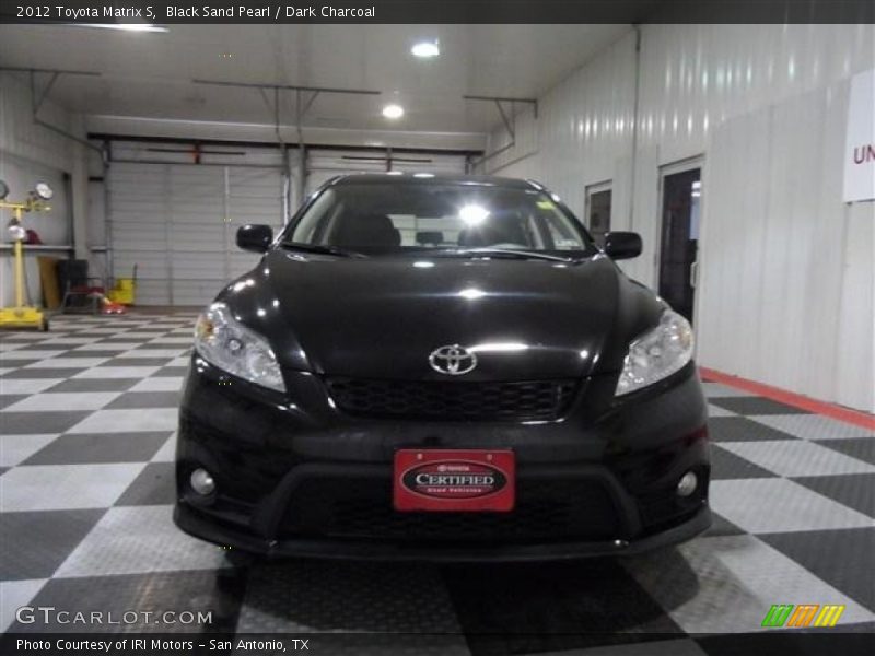 Black Sand Pearl / Dark Charcoal 2012 Toyota Matrix S