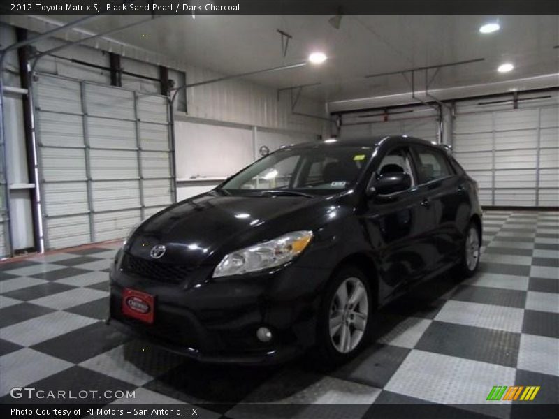 Black Sand Pearl / Dark Charcoal 2012 Toyota Matrix S