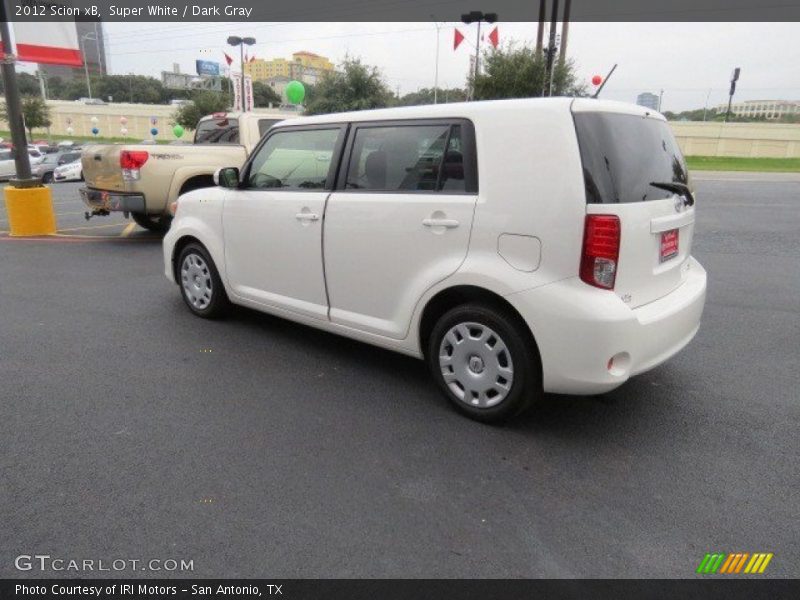 Super White / Dark Gray 2012 Scion xB