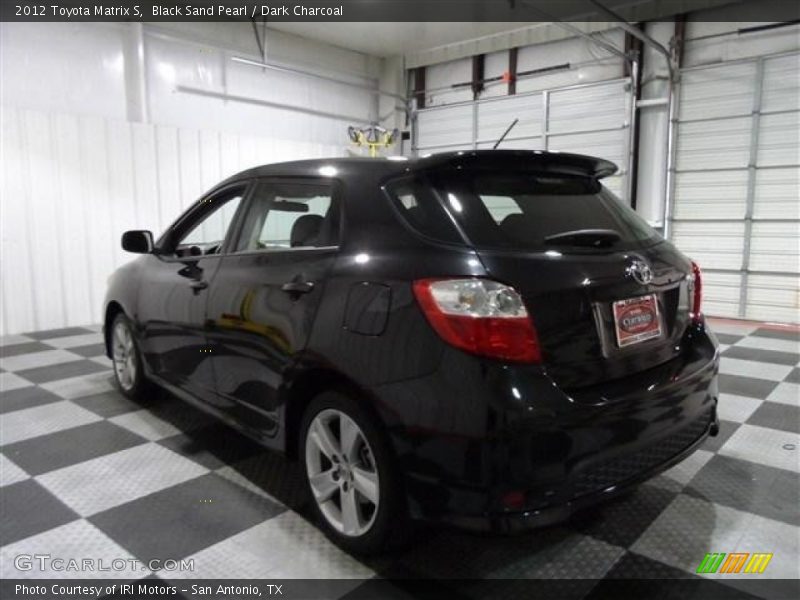 Black Sand Pearl / Dark Charcoal 2012 Toyota Matrix S