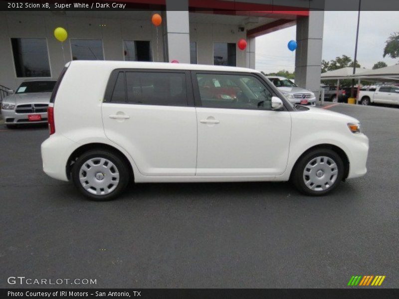 Super White / Dark Gray 2012 Scion xB