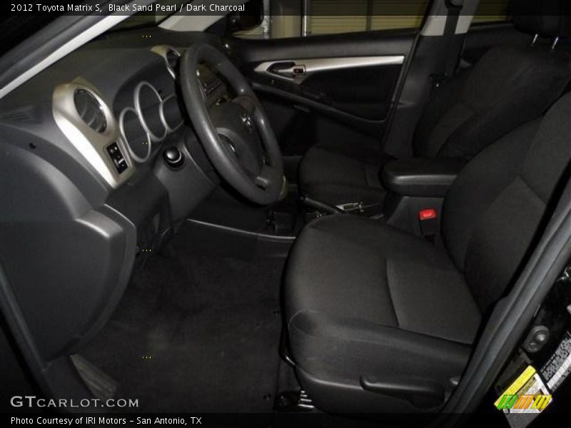 Black Sand Pearl / Dark Charcoal 2012 Toyota Matrix S