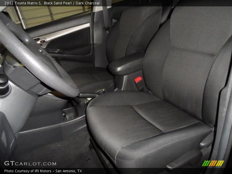 Black Sand Pearl / Dark Charcoal 2012 Toyota Matrix S