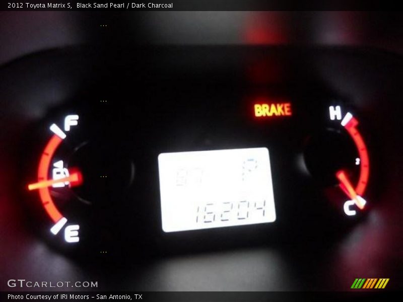 Black Sand Pearl / Dark Charcoal 2012 Toyota Matrix S