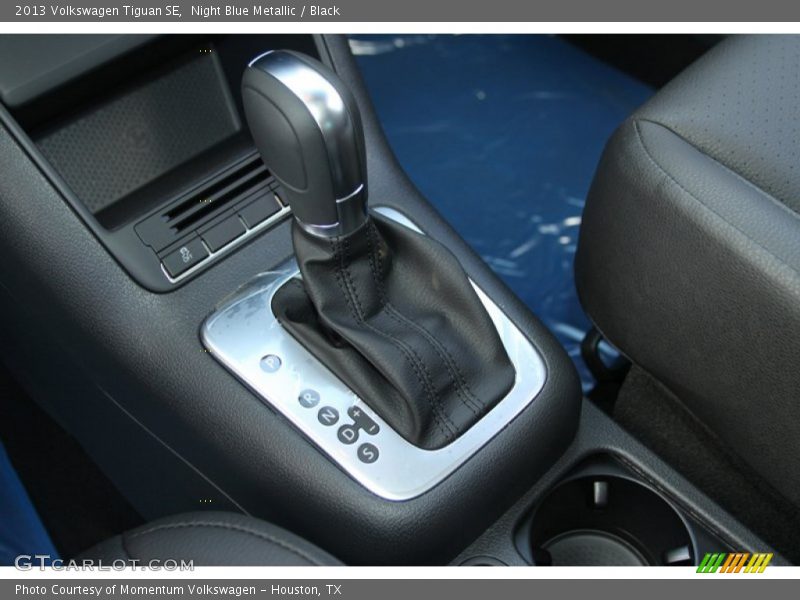 Night Blue Metallic / Black 2013 Volkswagen Tiguan SE