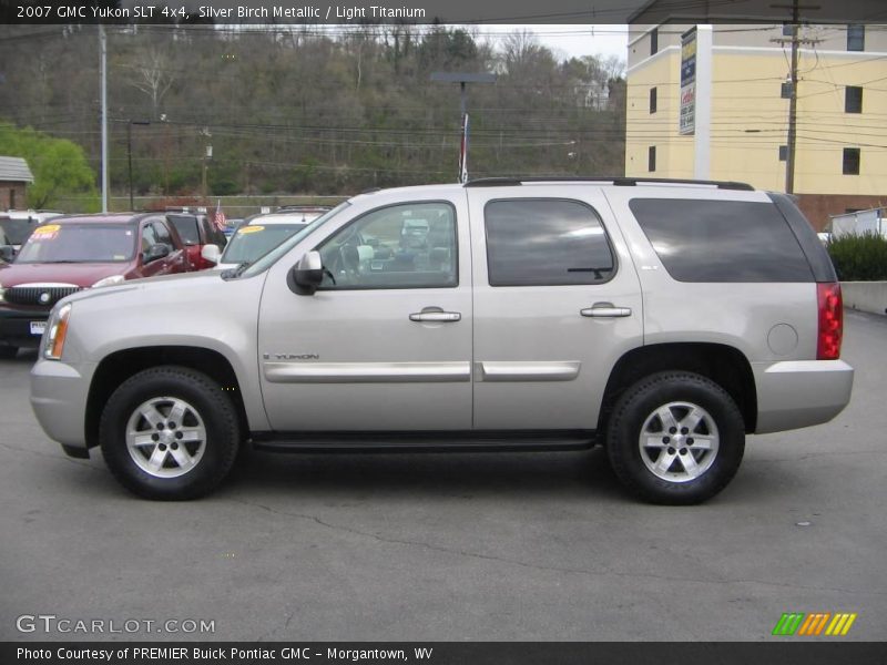 Silver Birch Metallic / Light Titanium 2007 GMC Yukon SLT 4x4