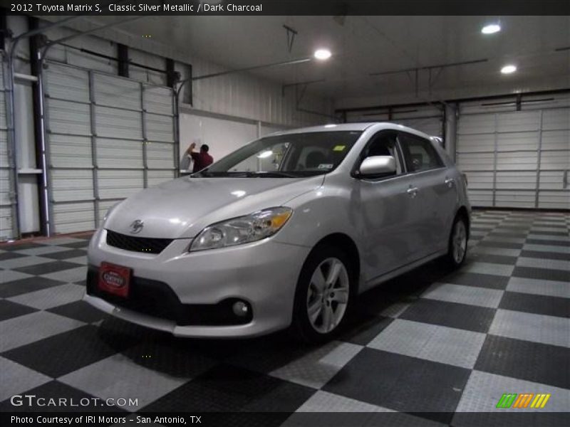 Classic Silver Metallic / Dark Charcoal 2012 Toyota Matrix S