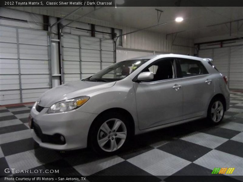 Classic Silver Metallic / Dark Charcoal 2012 Toyota Matrix S