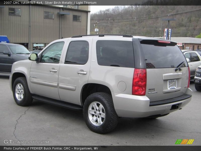 Silver Birch Metallic / Light Titanium 2007 GMC Yukon SLT 4x4