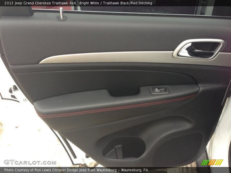 Door Panel of 2013 Grand Cherokee Trailhawk 4x4