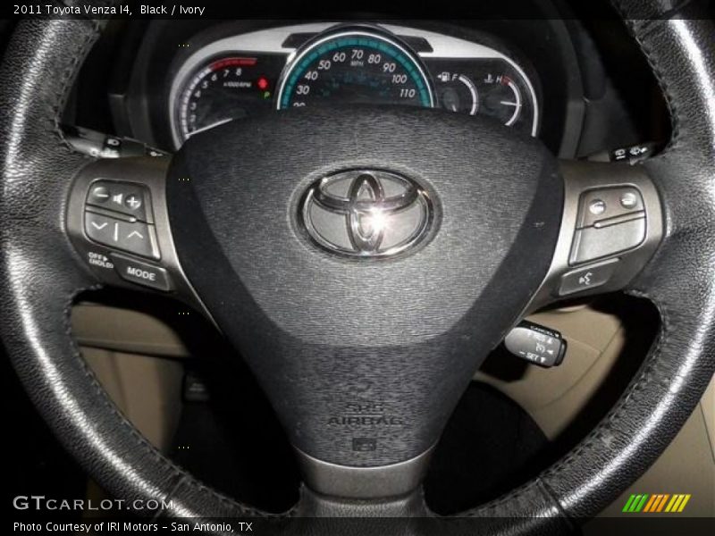 Black / Ivory 2011 Toyota Venza I4