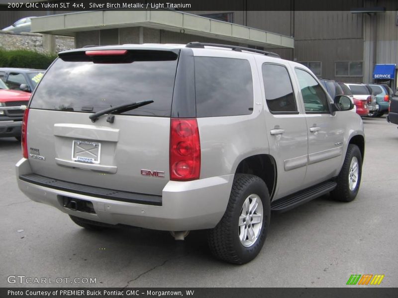 Silver Birch Metallic / Light Titanium 2007 GMC Yukon SLT 4x4