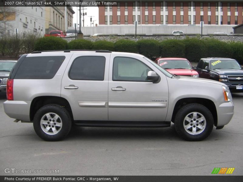Silver Birch Metallic / Light Titanium 2007 GMC Yukon SLT 4x4