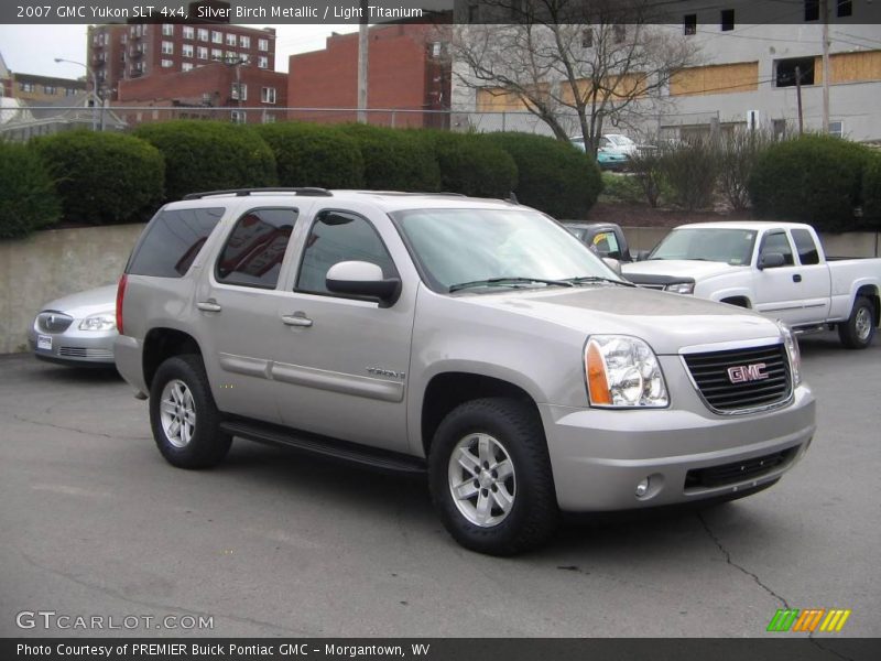 Silver Birch Metallic / Light Titanium 2007 GMC Yukon SLT 4x4