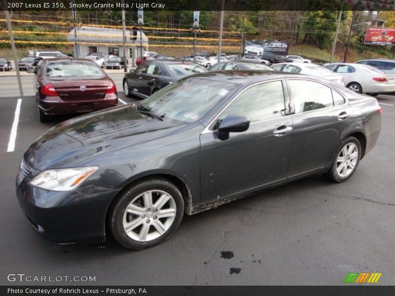 Smokey Granite Mica / Light Gray 2007 Lexus ES 350