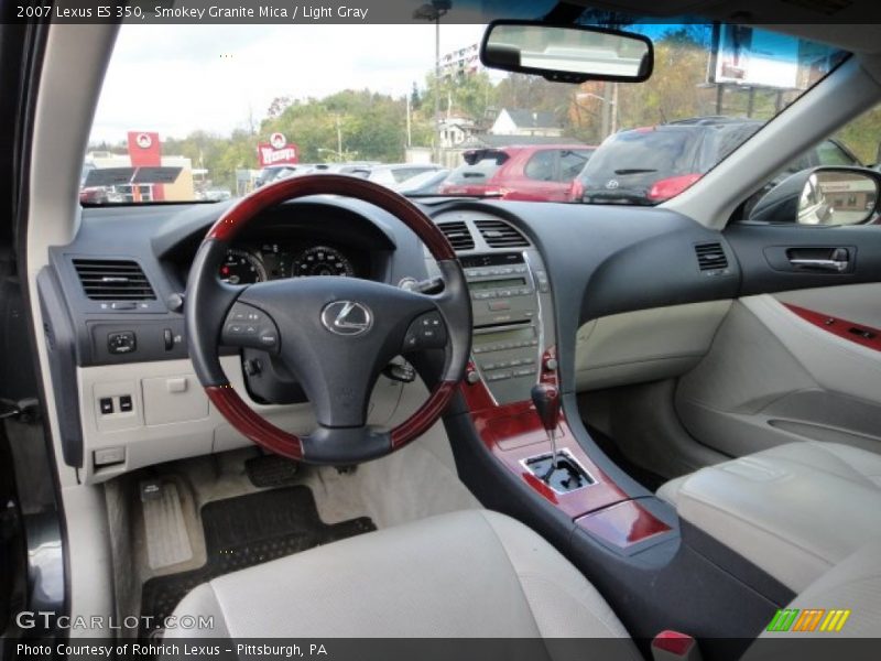 Smokey Granite Mica / Light Gray 2007 Lexus ES 350