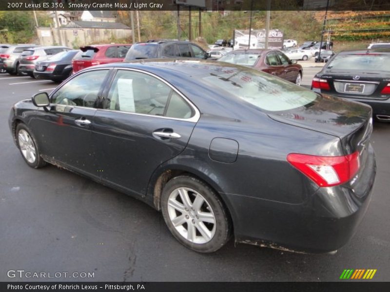 Smokey Granite Mica / Light Gray 2007 Lexus ES 350
