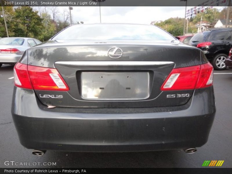 Smokey Granite Mica / Light Gray 2007 Lexus ES 350