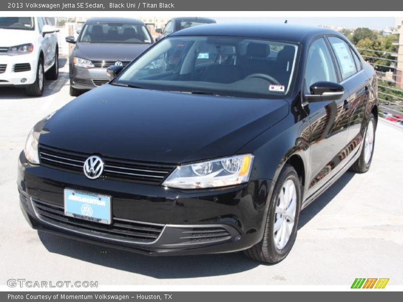 Black Uni / Titan Black 2013 Volkswagen Jetta SE Sedan