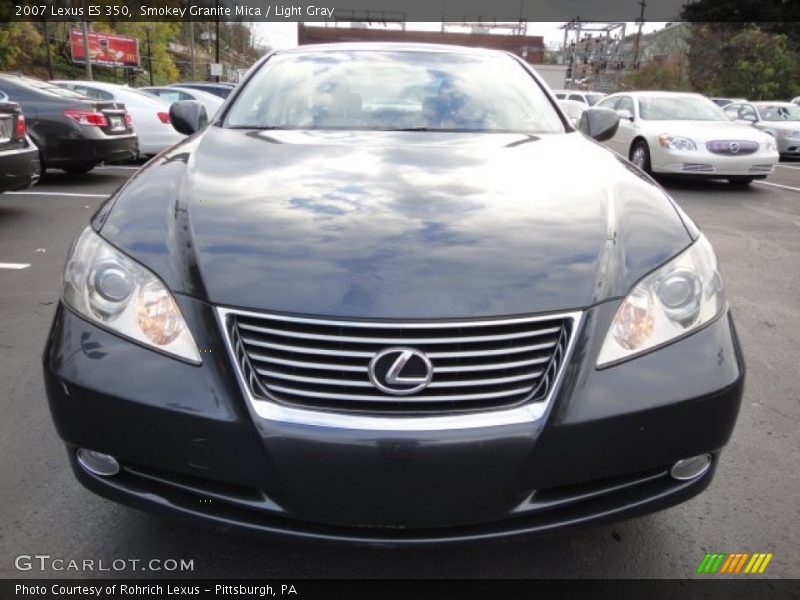 Smokey Granite Mica / Light Gray 2007 Lexus ES 350