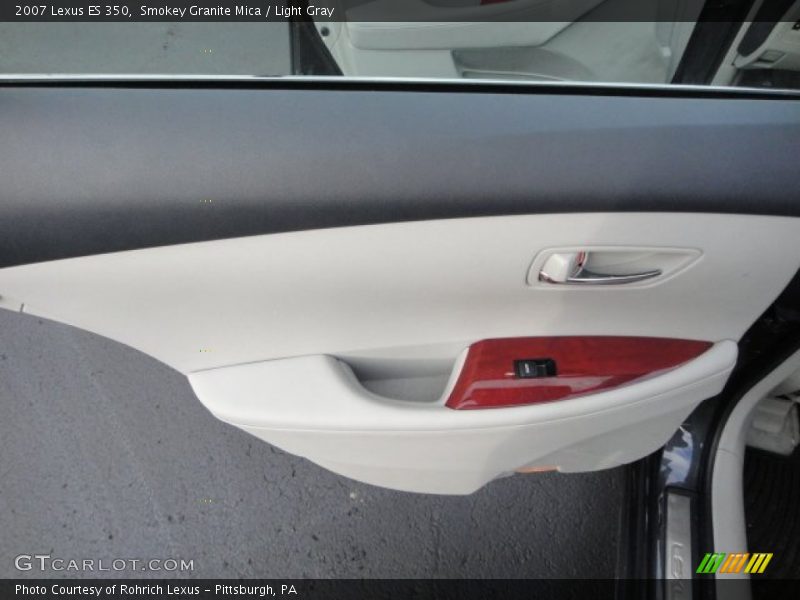 Smokey Granite Mica / Light Gray 2007 Lexus ES 350