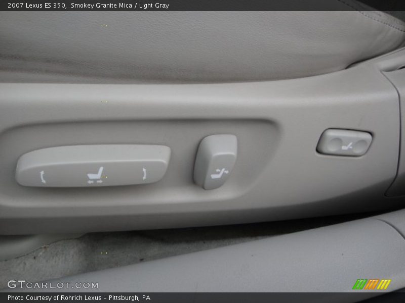 Smokey Granite Mica / Light Gray 2007 Lexus ES 350