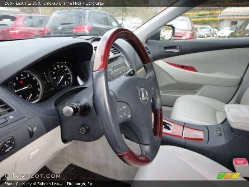 Smokey Granite Mica / Light Gray 2007 Lexus ES 350