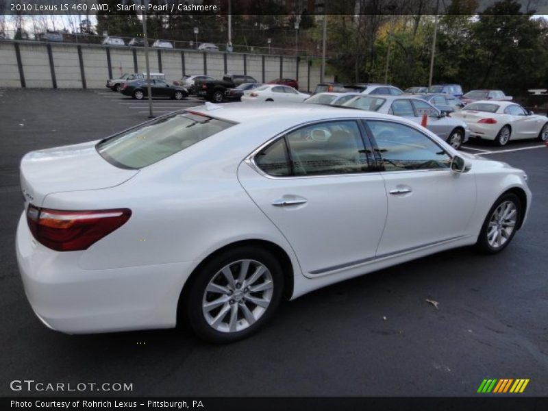 Starfire Pearl / Cashmere 2010 Lexus LS 460 AWD