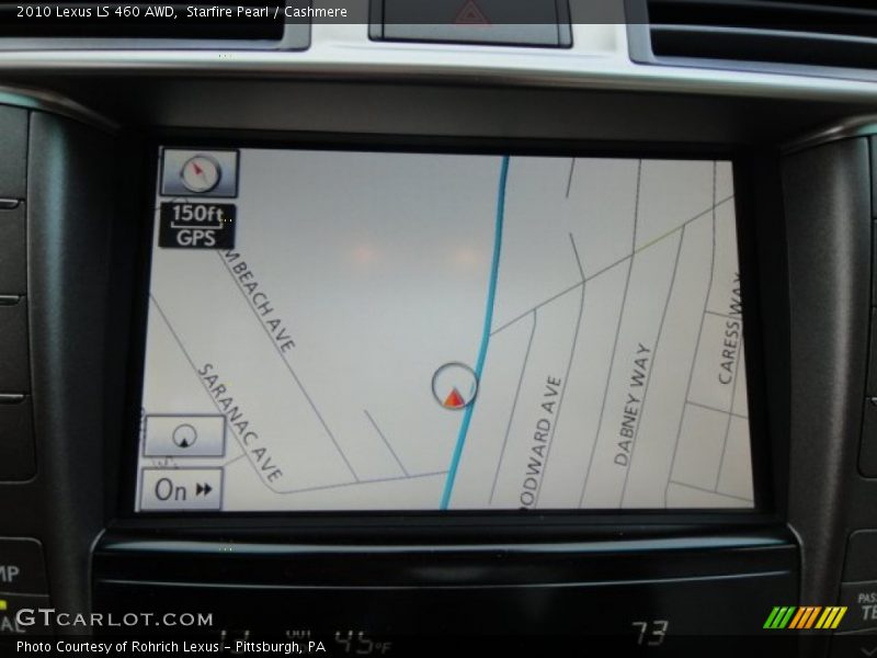 Starfire Pearl / Cashmere 2010 Lexus LS 460 AWD