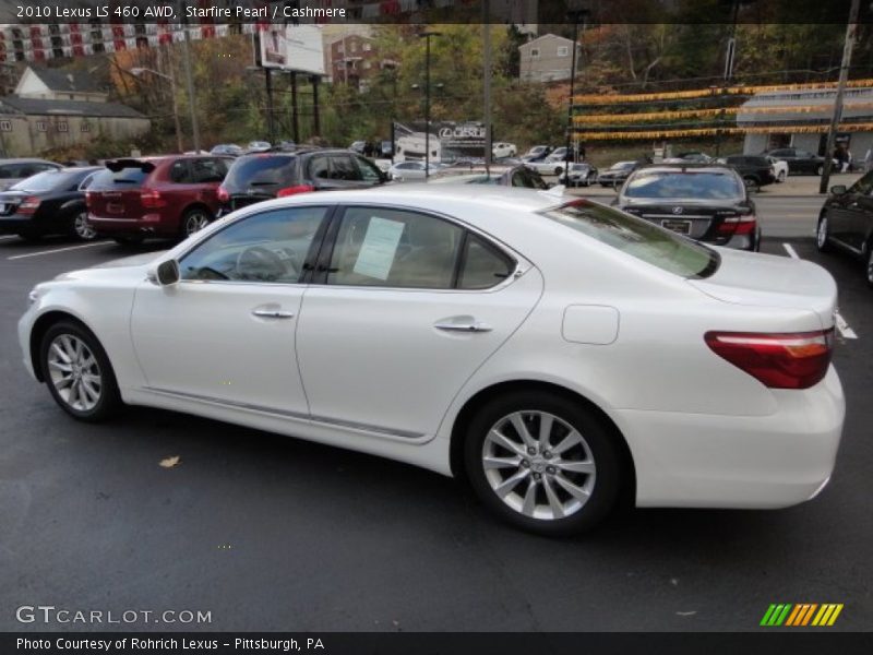 Starfire Pearl / Cashmere 2010 Lexus LS 460 AWD