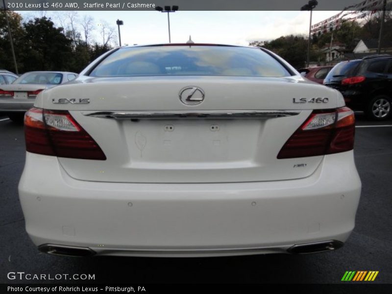 Starfire Pearl / Cashmere 2010 Lexus LS 460 AWD