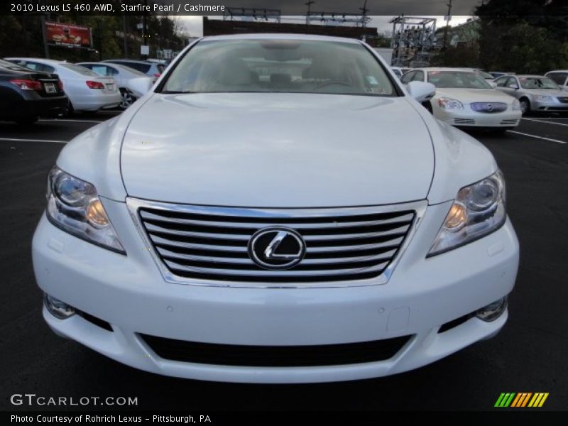 Starfire Pearl / Cashmere 2010 Lexus LS 460 AWD