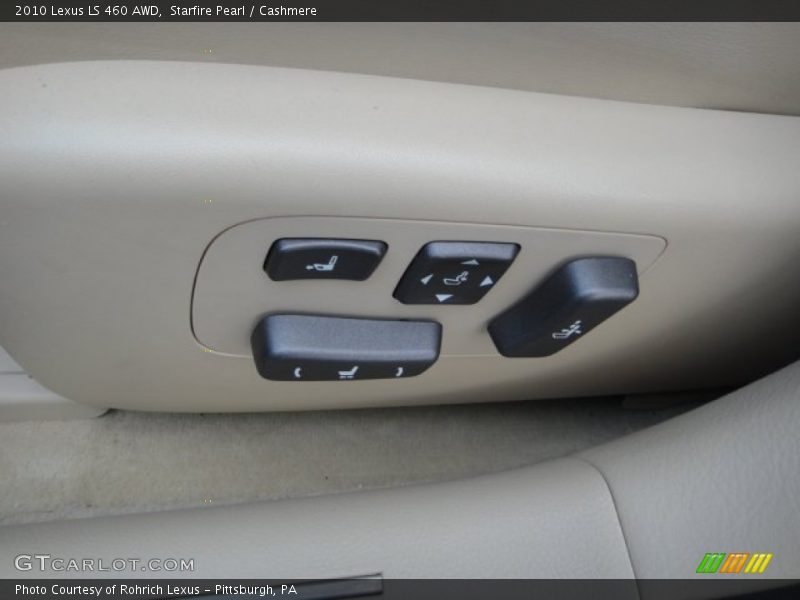 Starfire Pearl / Cashmere 2010 Lexus LS 460 AWD