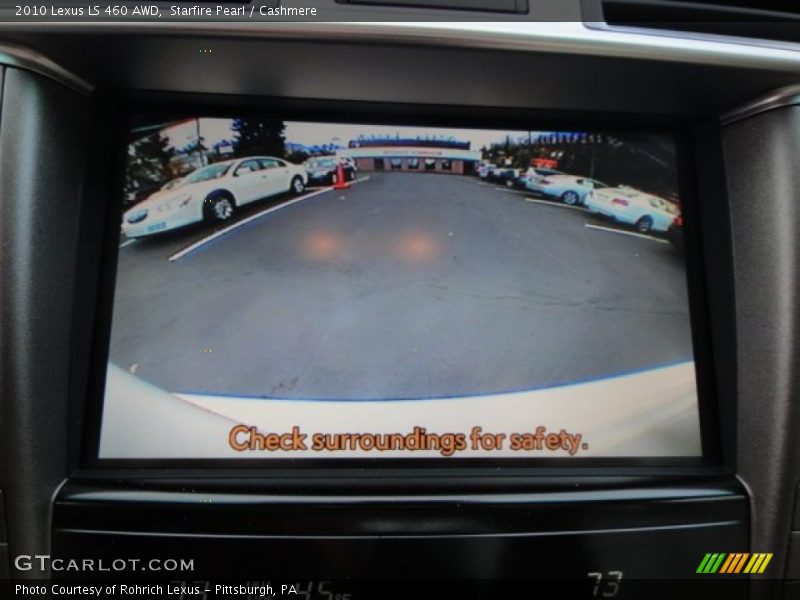 Starfire Pearl / Cashmere 2010 Lexus LS 460 AWD