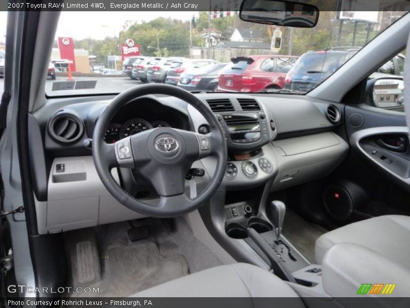 Everglade Metallic / Ash Gray 2007 Toyota RAV4 Limited 4WD