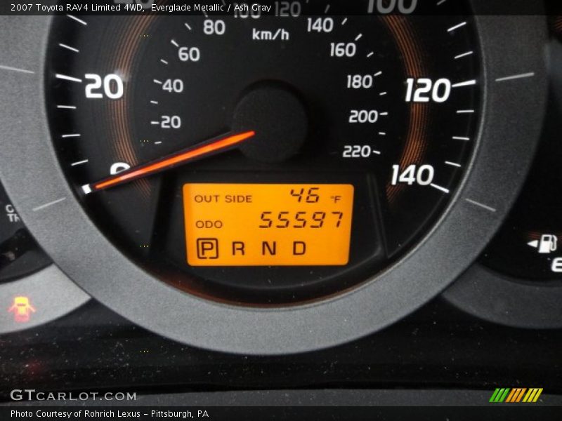 Everglade Metallic / Ash Gray 2007 Toyota RAV4 Limited 4WD