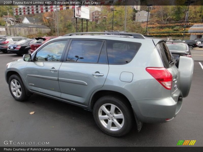 Everglade Metallic / Ash Gray 2007 Toyota RAV4 Limited 4WD
