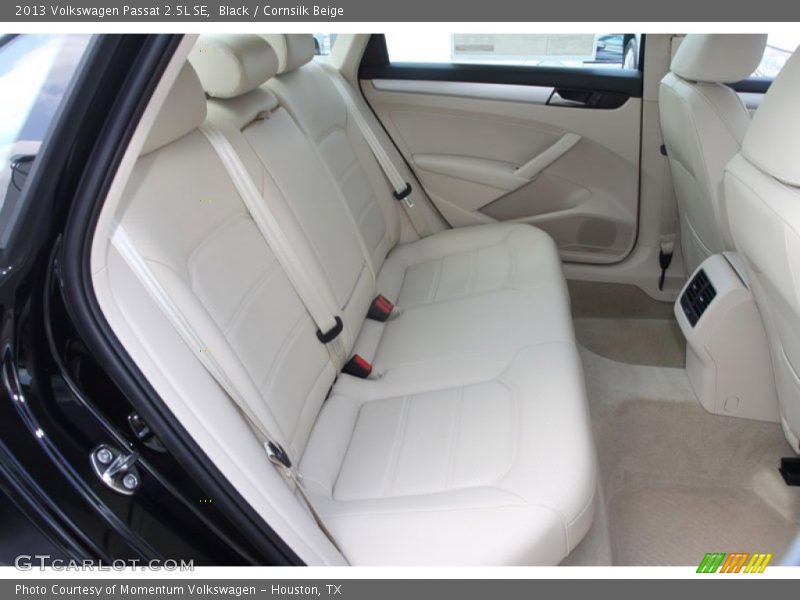 Black / Cornsilk Beige 2013 Volkswagen Passat 2.5L SE